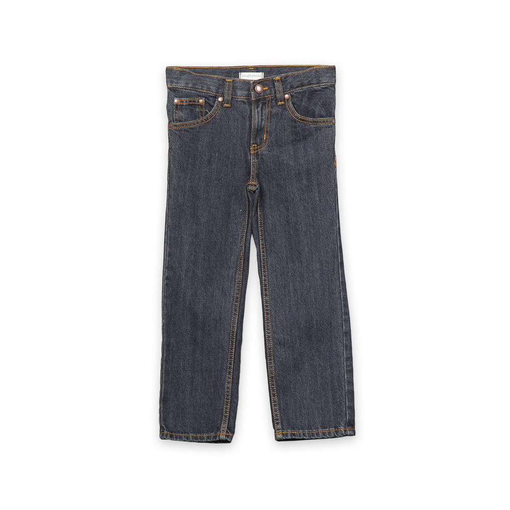Toughskins Boy&#8217;s Jeans Slim Straight Rinse