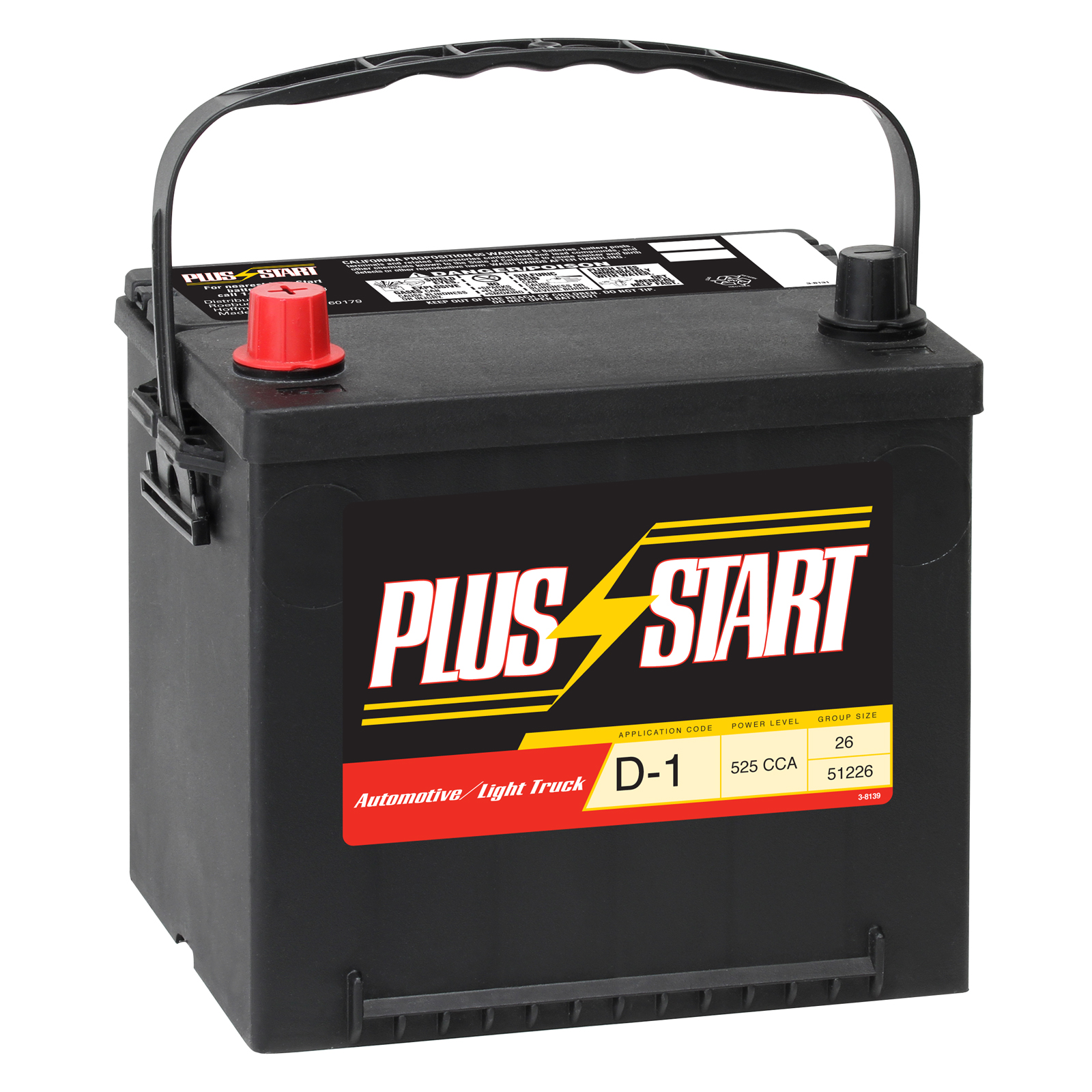 Plus Start Automotive Battery - Group Size EP-26 (Price with Exchange)