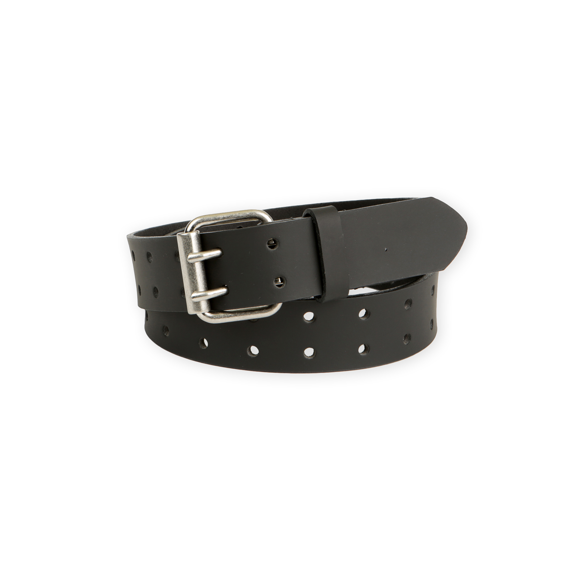 Cintura In Pelle Casual Dickies Uomo – Larga 38mm, Due Punte, Marrone, Taglia X-Large (42-44), Lavaggio A Mano