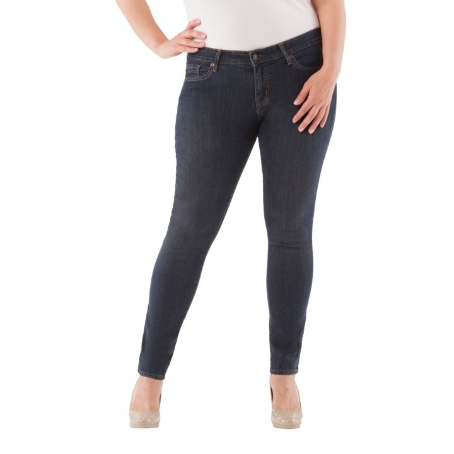 Signature by Levi Strauss & Co. Women's Plus Skinny Jeans