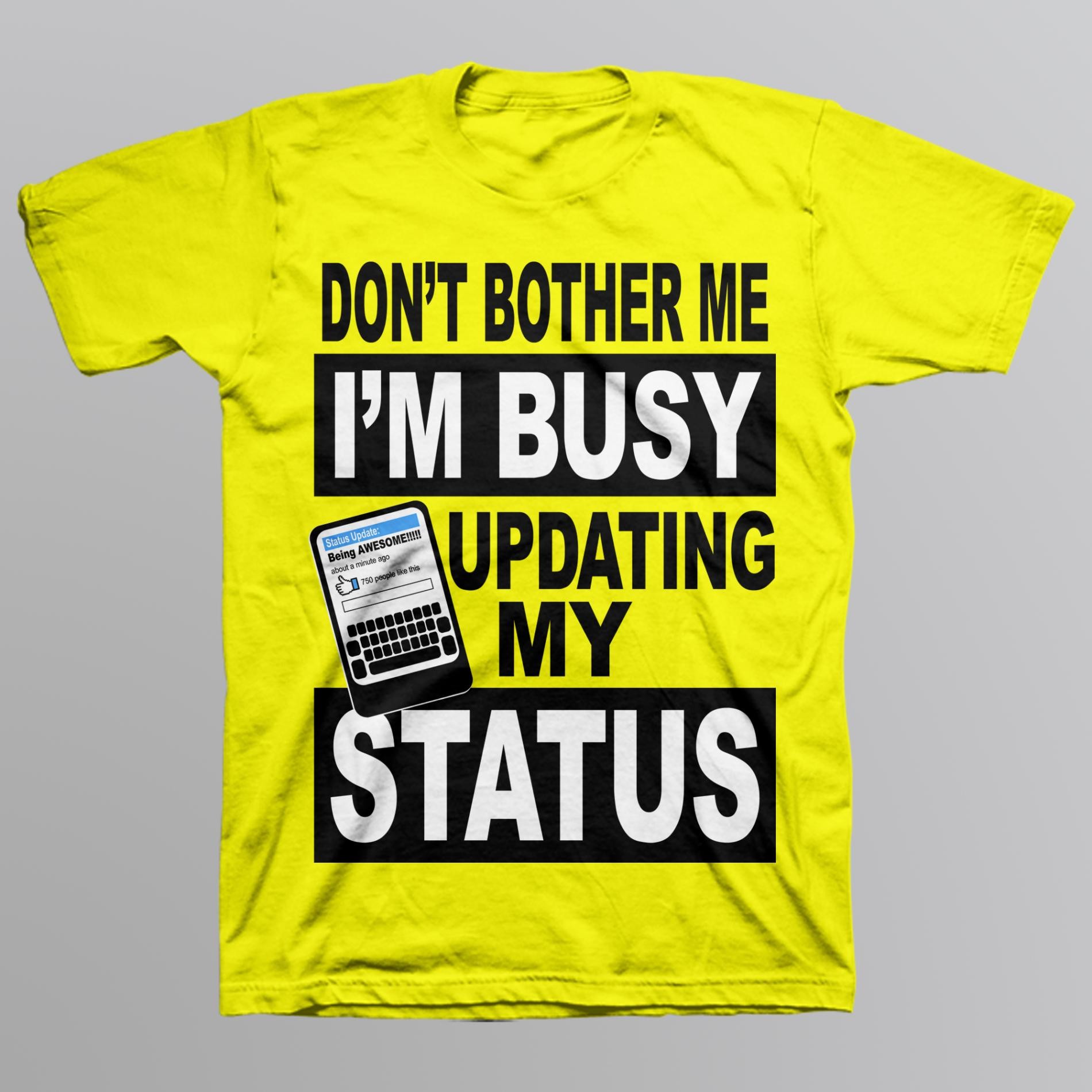 Route 66 Boy's Graphic T-Shirt - Busy Updating My Status