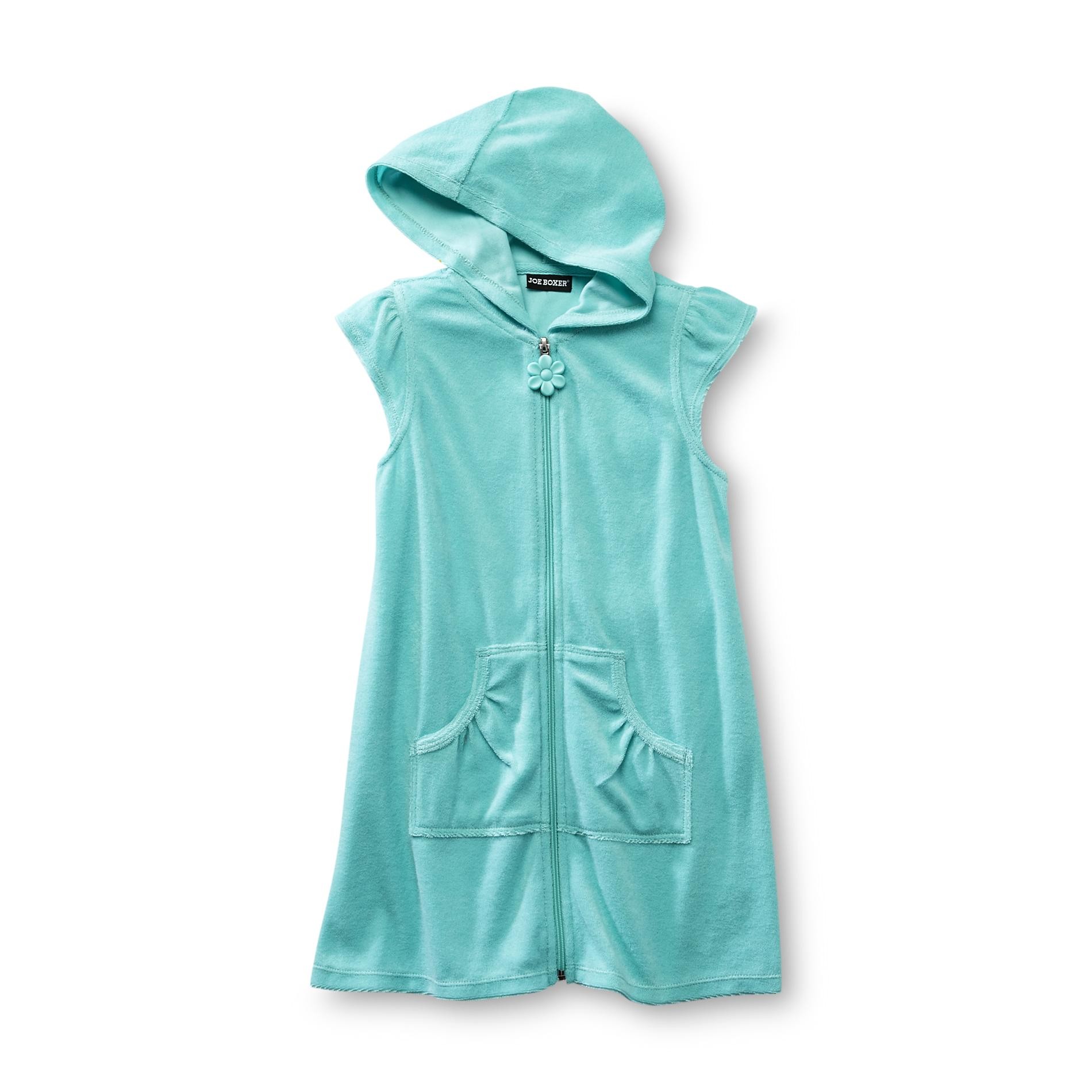 Joe Boxer Girl's Terry Cloth Cover-Up - Flower