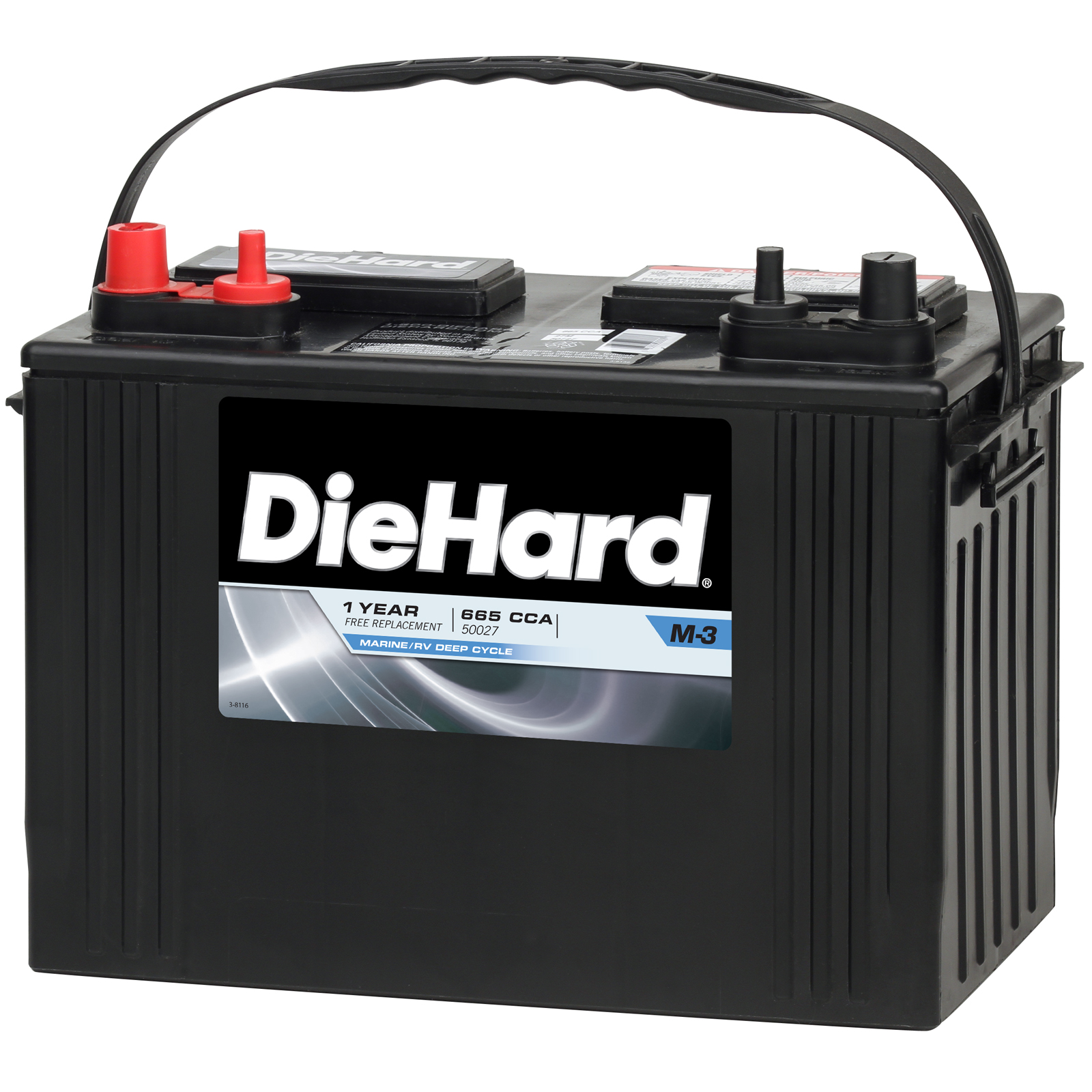 DieHard Marine/RV Battery Group Size EP-27M (Price with Exchange)