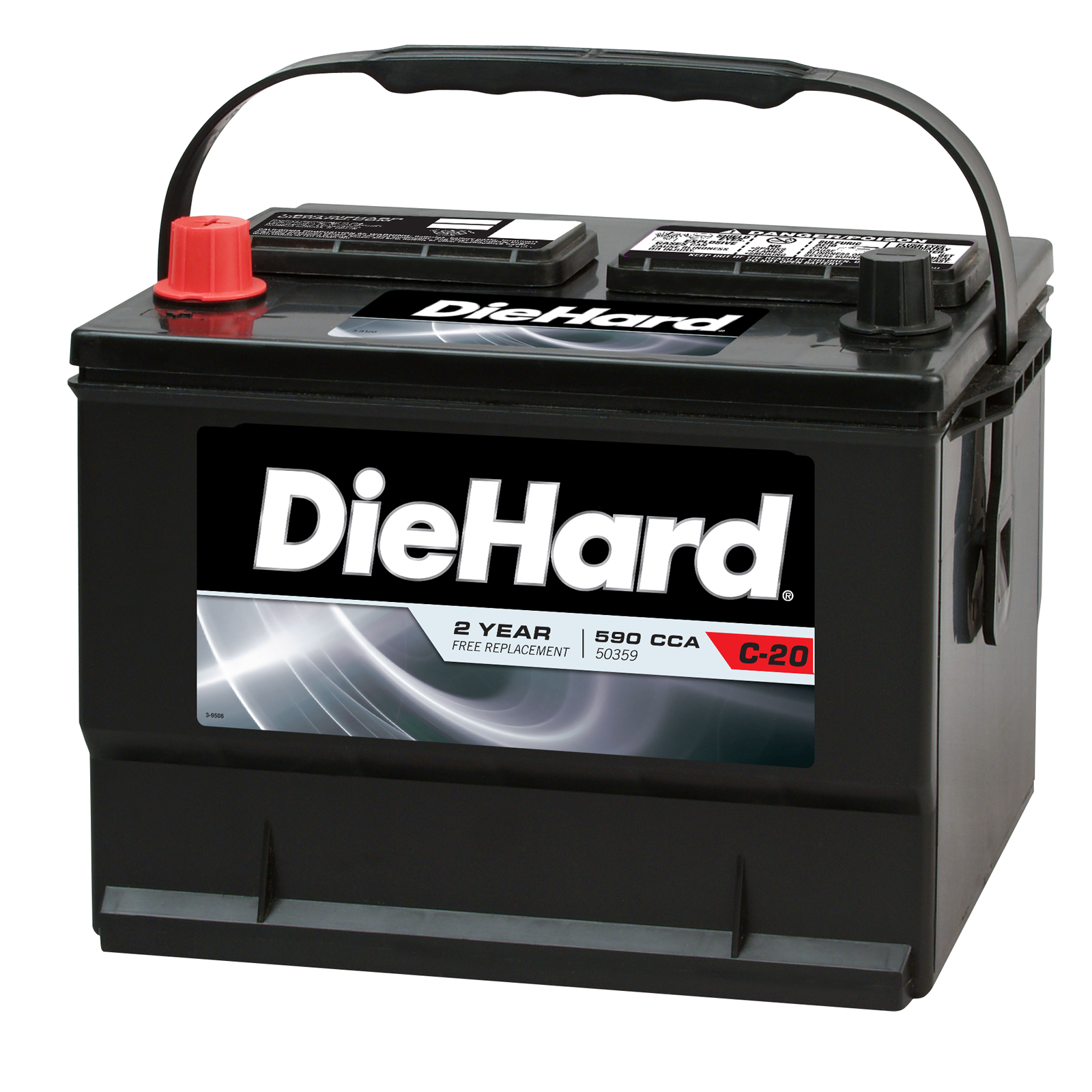 DieHard Automotive Battery - Group Size EP-59 (Price with Exchange)