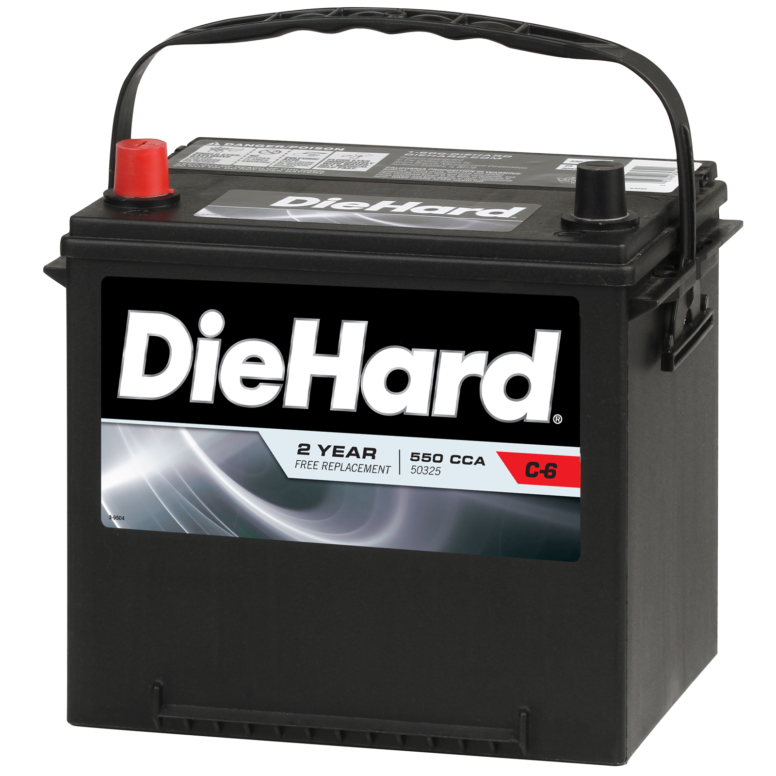 DieHard Automotive Battery - Group Size EP-25 (Price with Exchange)