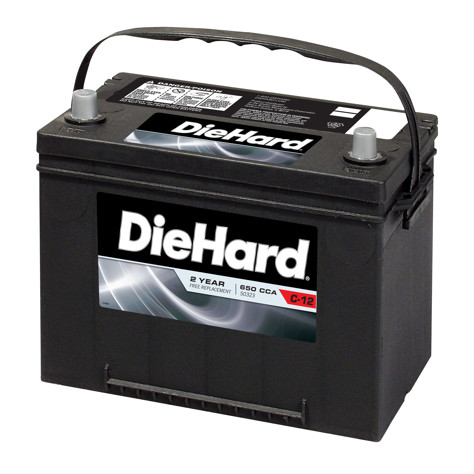 DieHard Automotive Battery 50323 - Group Size EP-24F