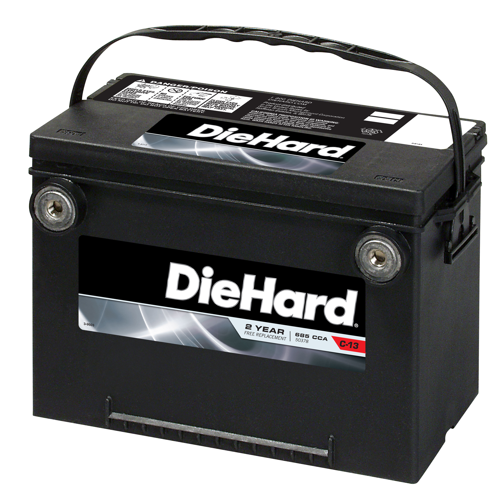 DieHard Automotive Battery - Group Size EP-78 (Price with Exchange)