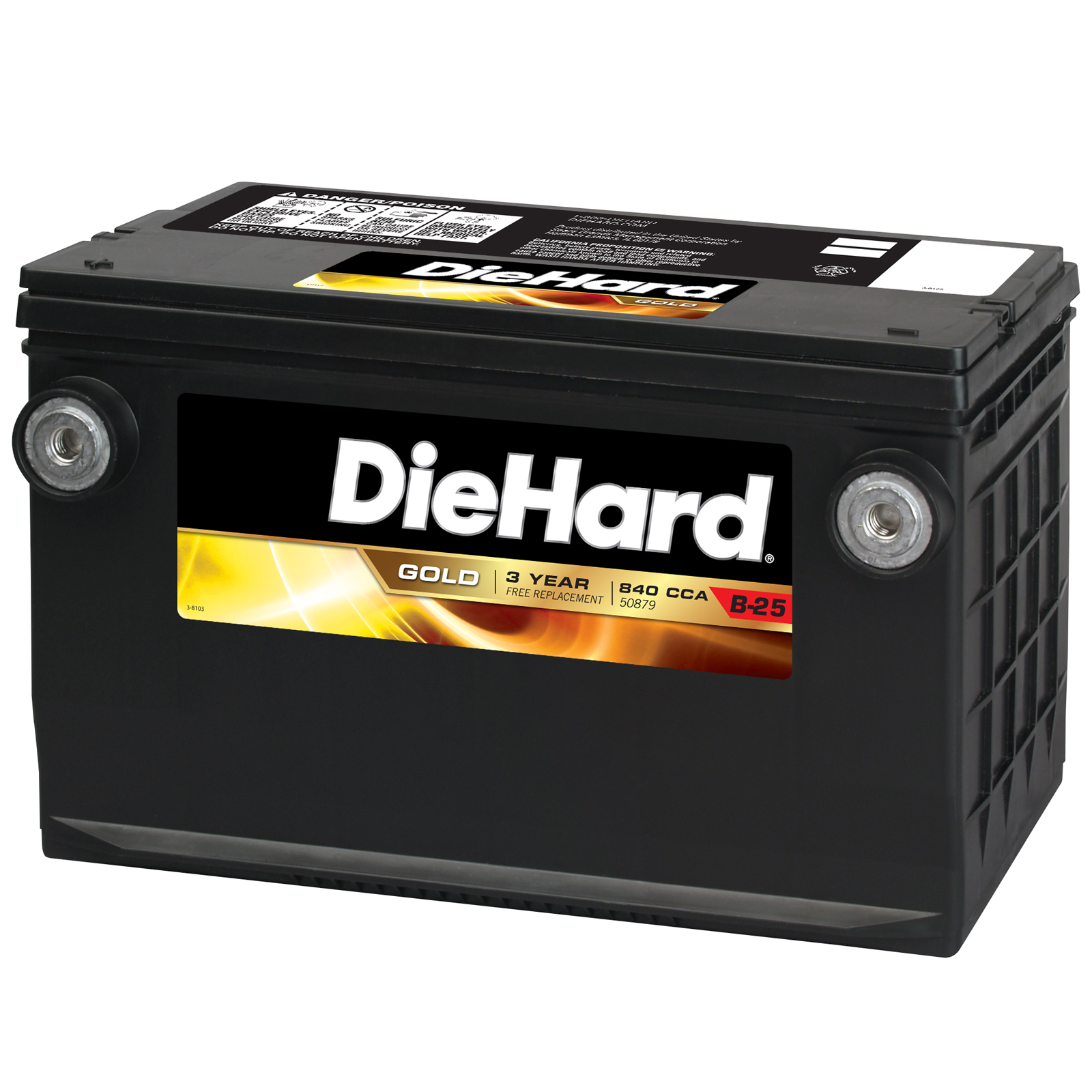 DieHard Gold Automotive Battery 50879 - Group Size EP-79