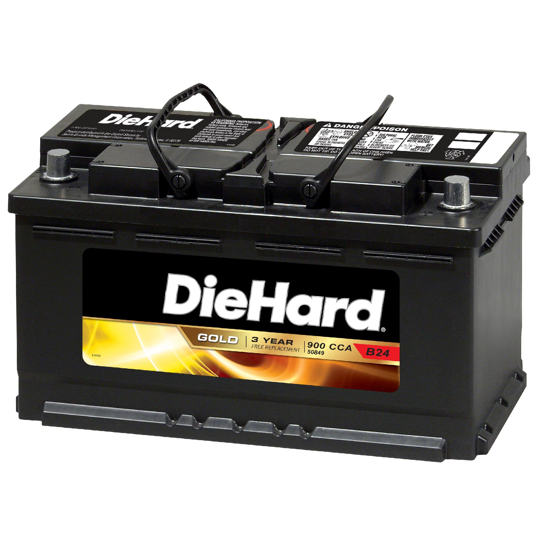 DieHard Gold Automotive Battery - Group Size EP-49 (Price with Exchange)