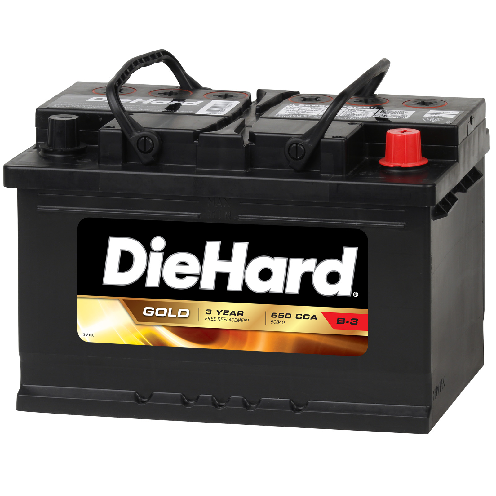 DieHard Gold Automotive Battery - Group Size EP-40R (Price with Exchange)