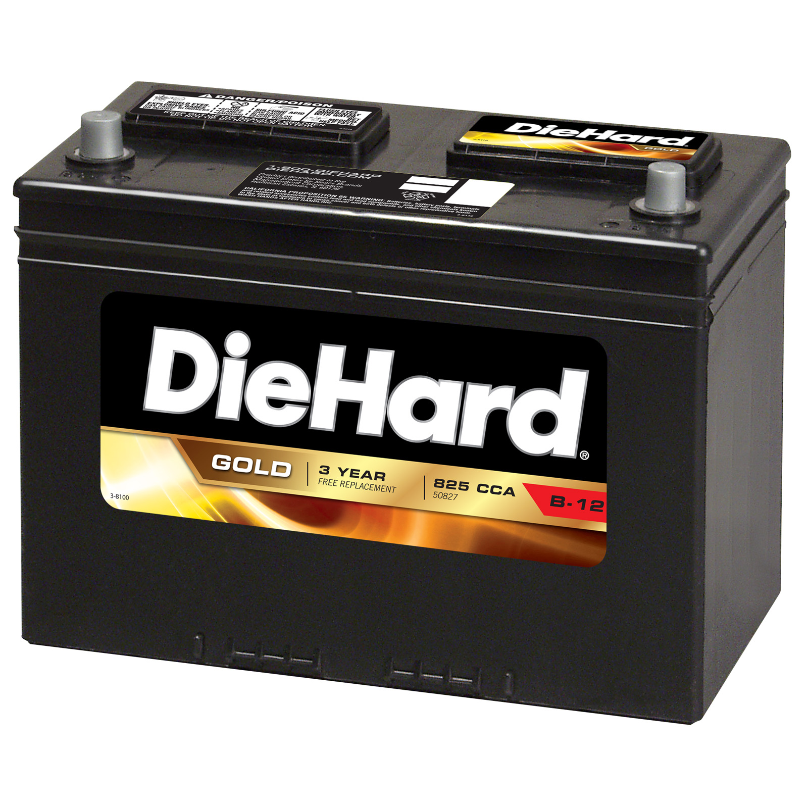 DieHard Gold Automotive Battery - Group Size EP-27 (Price with Exchange)