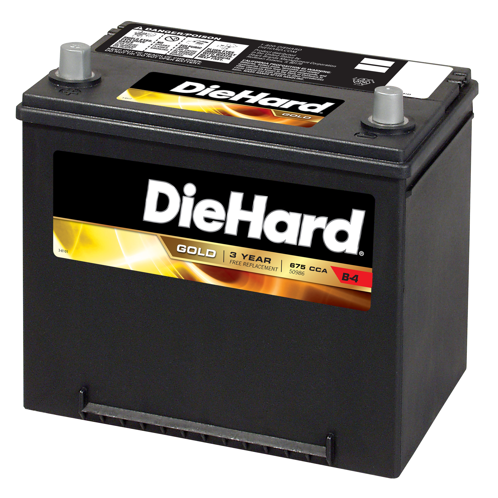 DieHard Gold Automotive Battery - Group Size EP-86 (Price with Exchange)