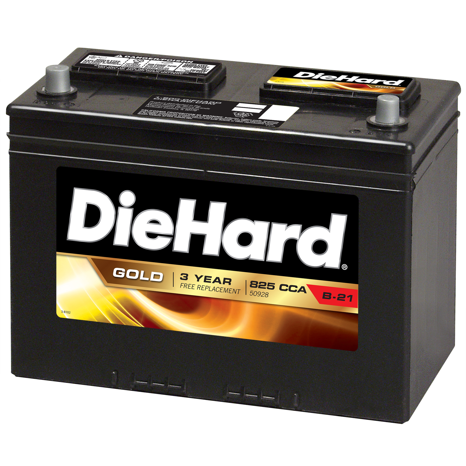 DieHard Gold Automotive Battery - Group Size EP-27F (Price with Exchange)