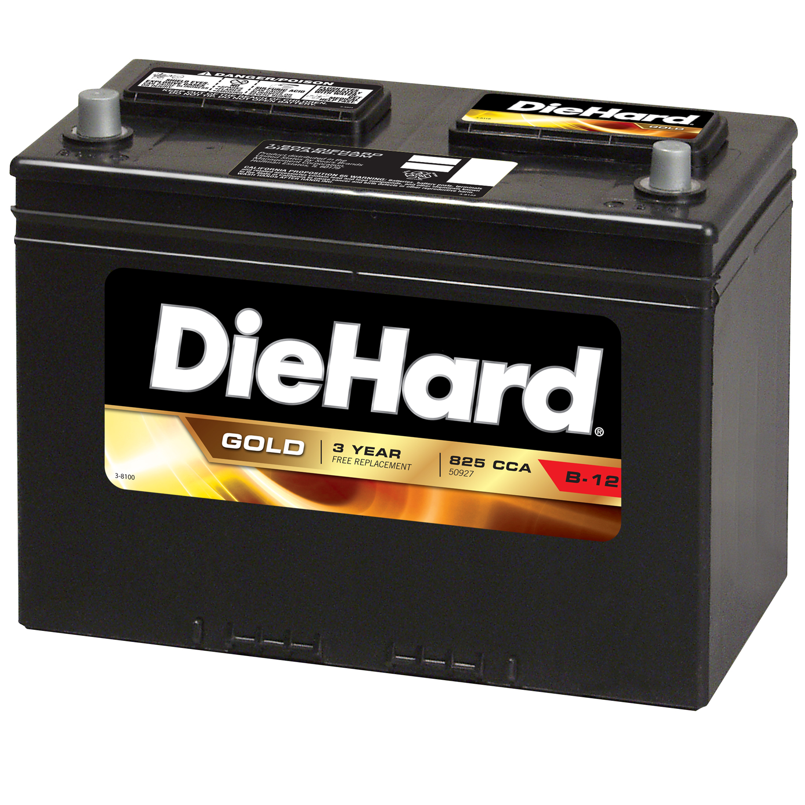 DieHard Gold Automotive Battery - Group Size EP-27 (Price with Exchange)