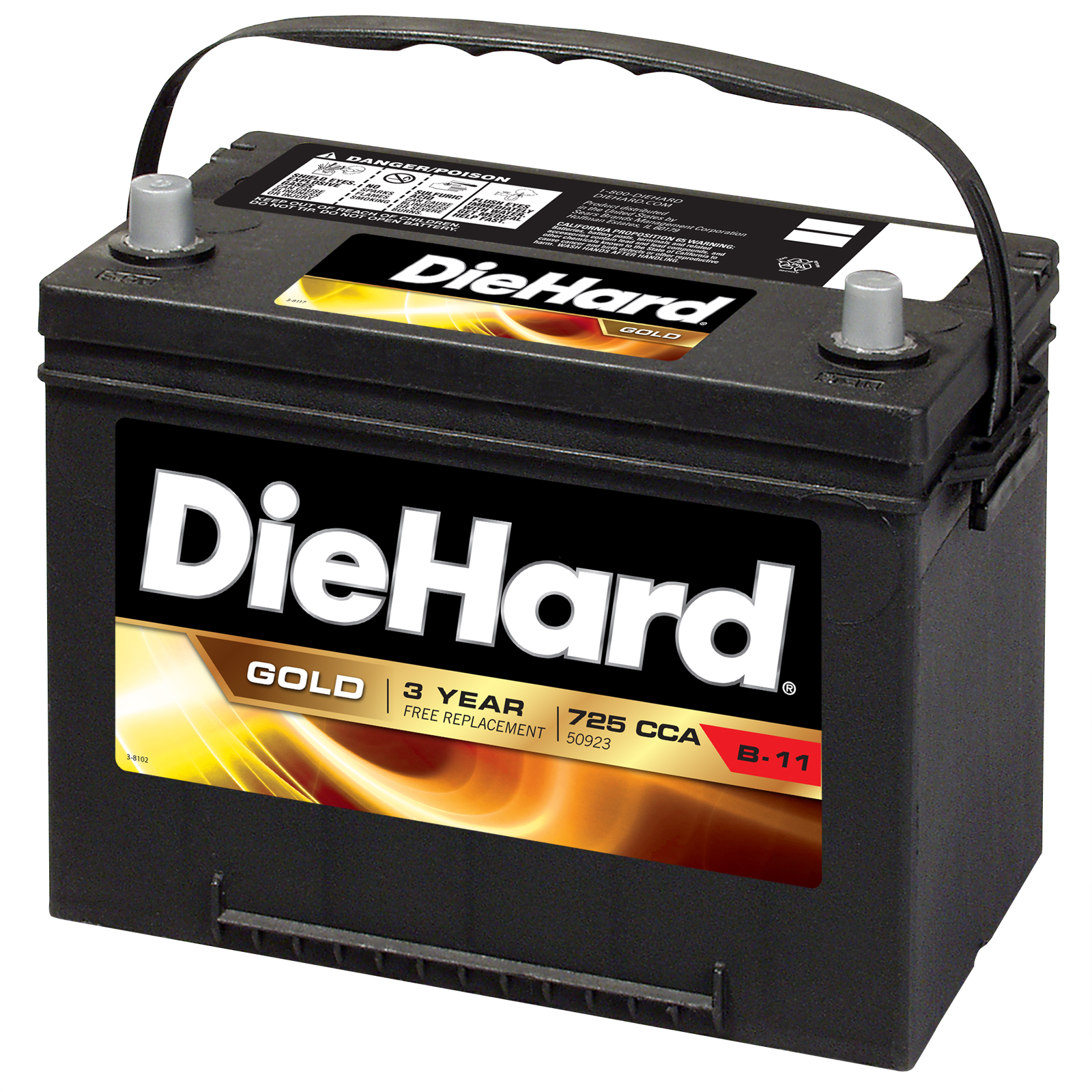 DieHard Gold Automotive Battery - Group Size EP-24F (Price with Exchange)
