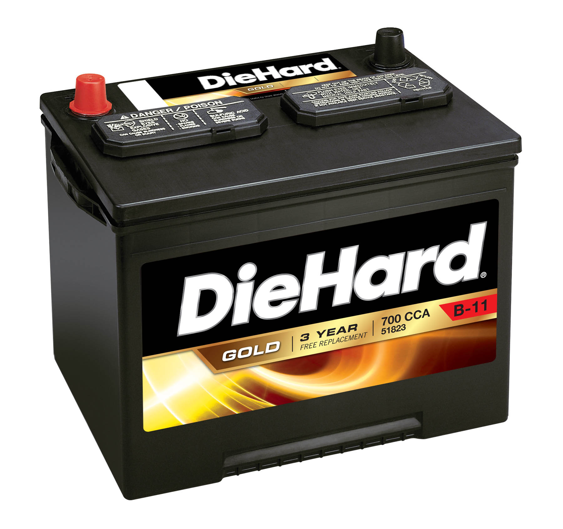 DieHard Gold Automotive Battery Group Size 24F (Price with exchange)