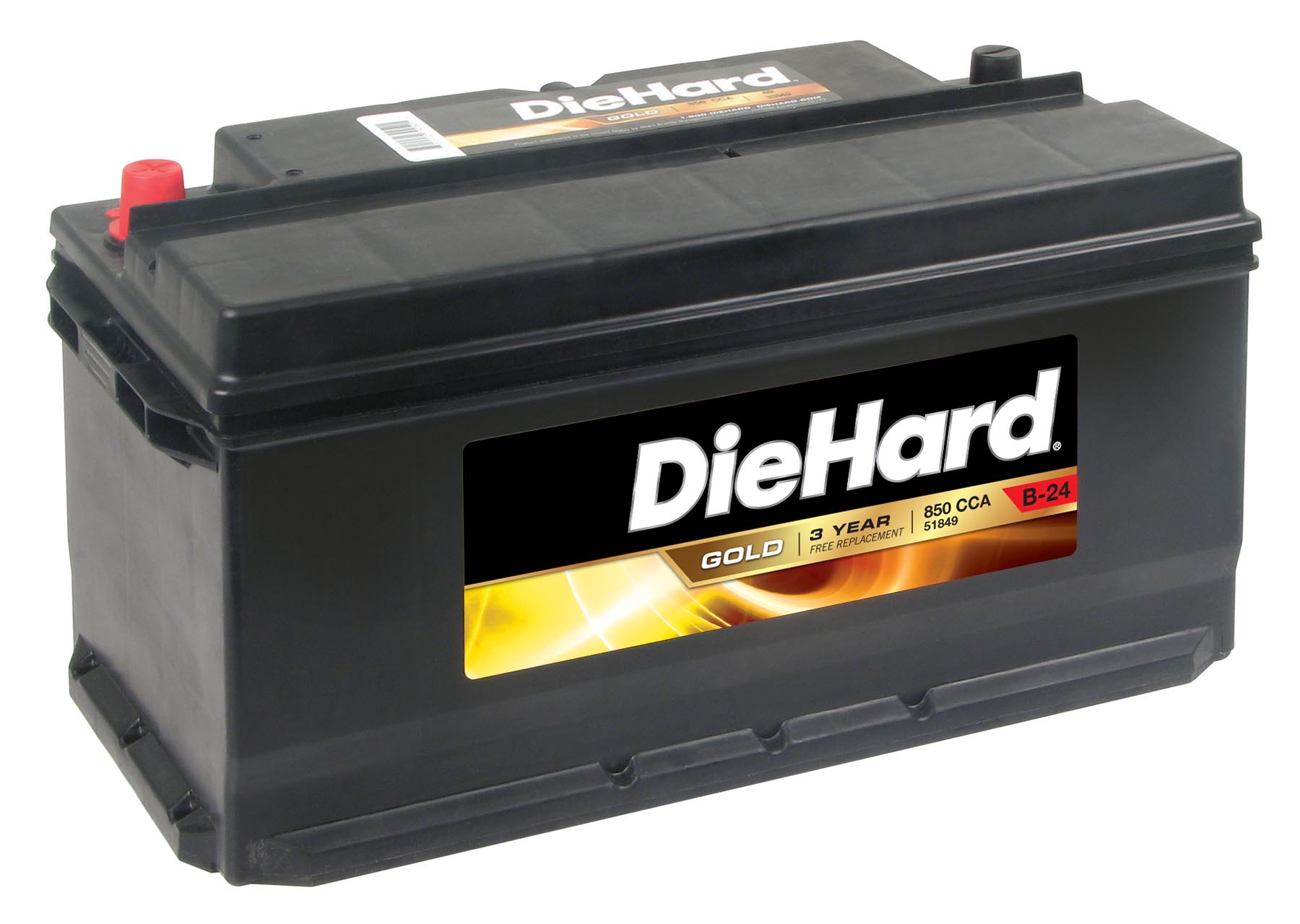 DieHard Gold Automotive Battery - Group Size JC-49 (Price with Exchange)