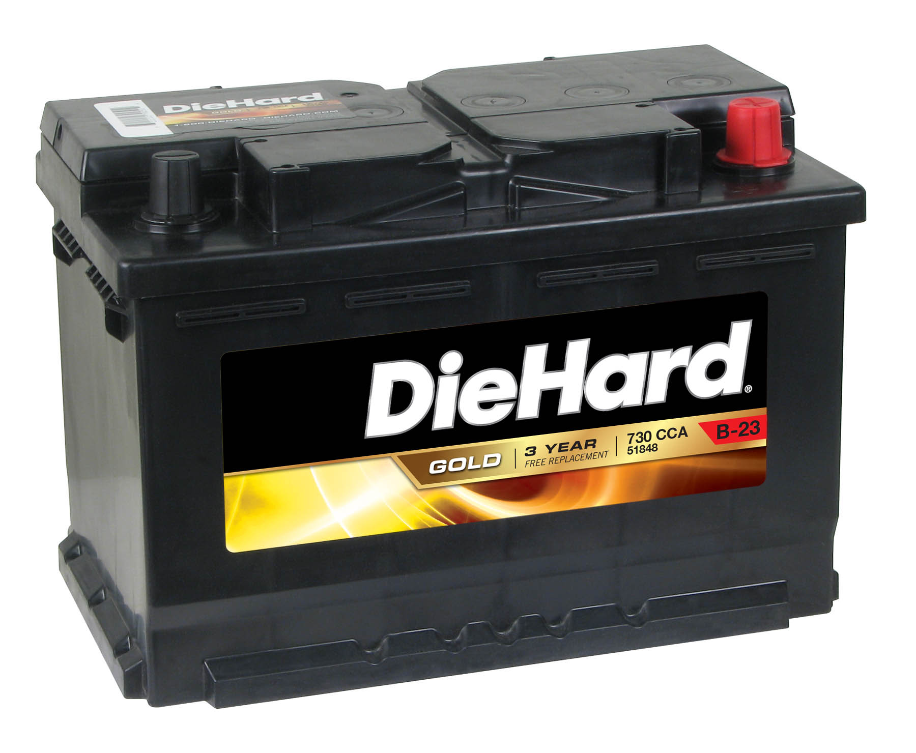DieHard Gold Automotive Battery 51848 - Group Size JC-48