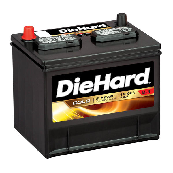 Diehard 51835 Gold Automotive Battery Group Size Jc 35 Price