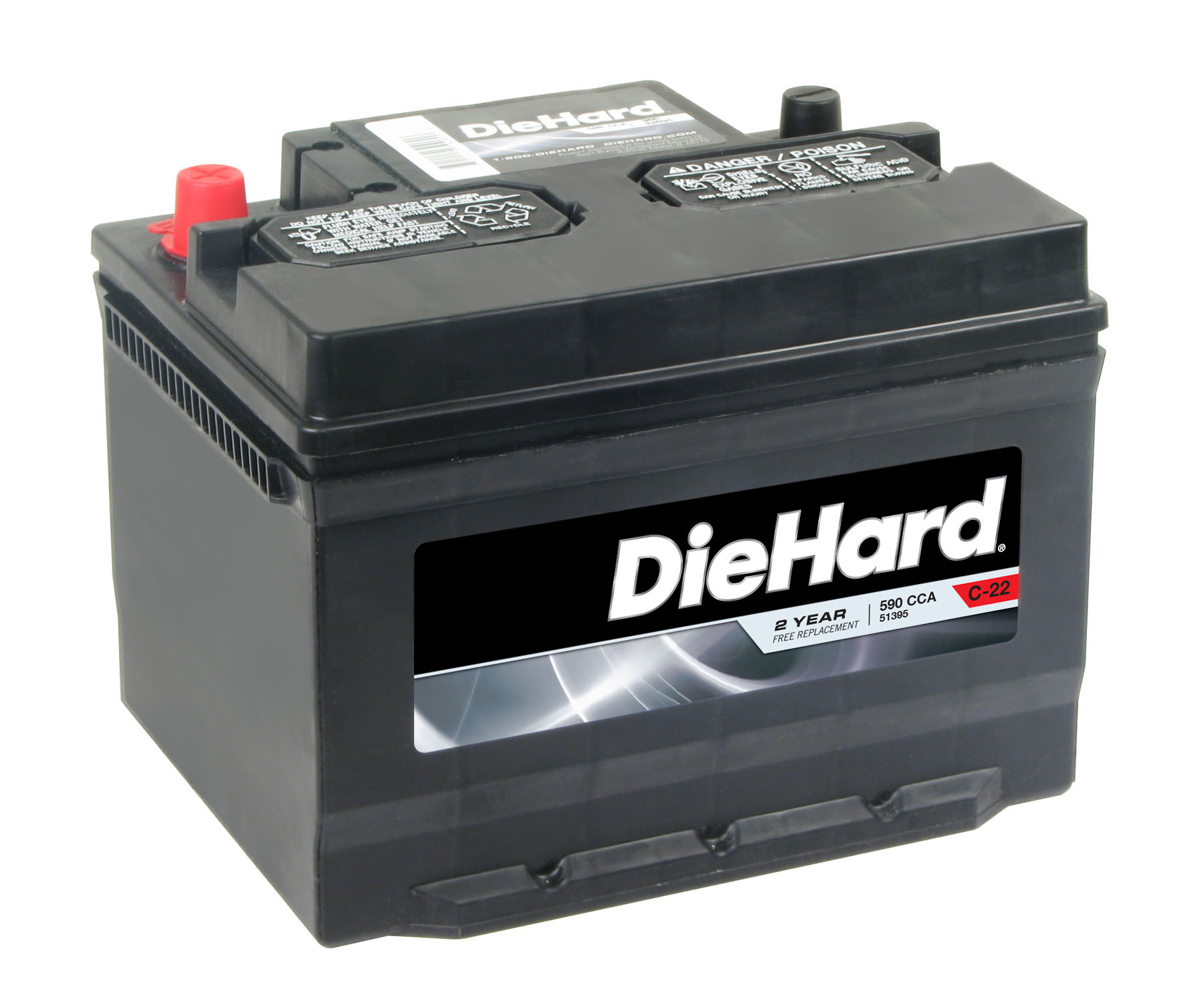 DieHard Automotive Battery - Group Size JC-96R (Price with Exchange)