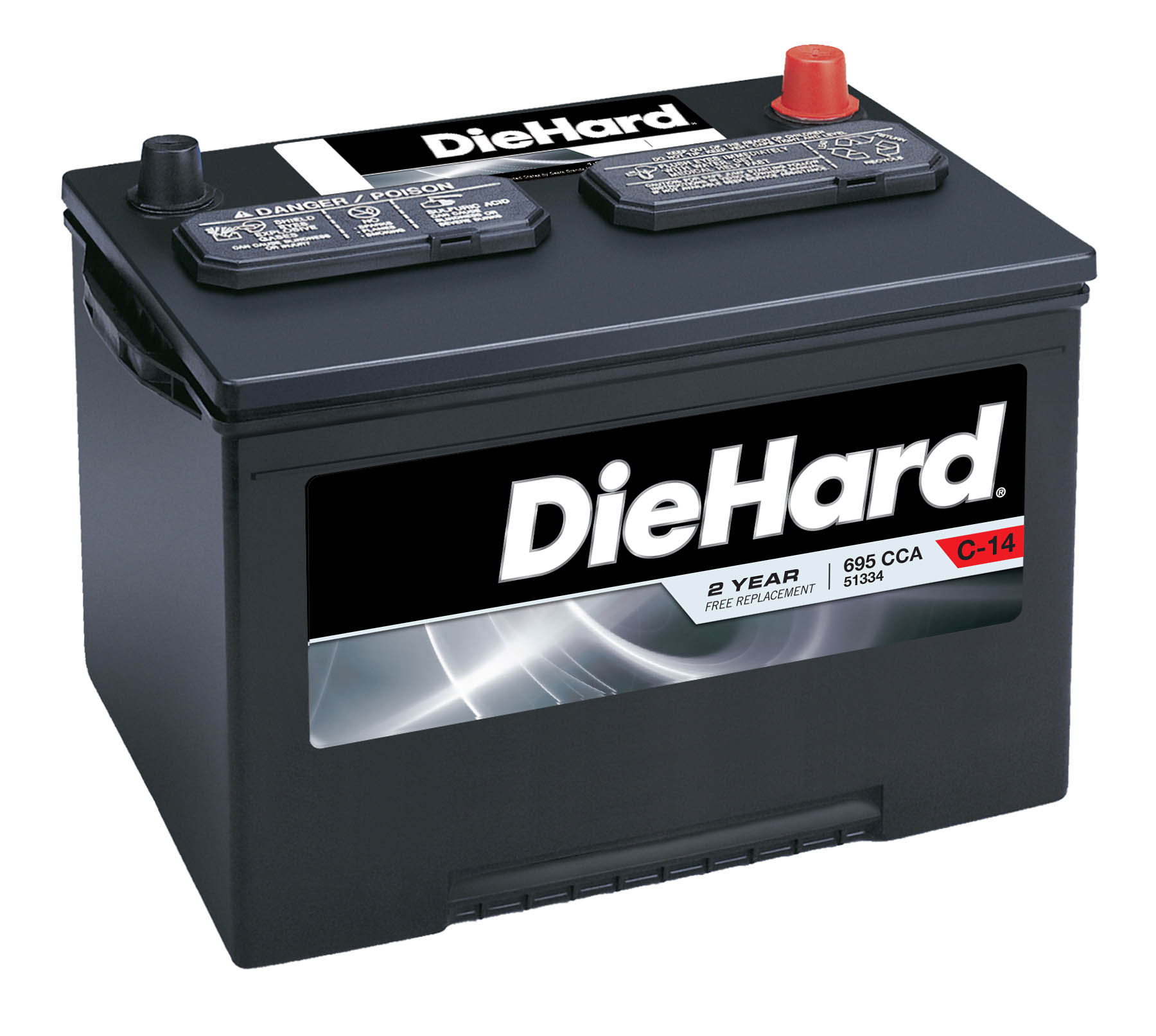 DieHard Automotive Battery - Group Size JC-34 (Price with Exchange)