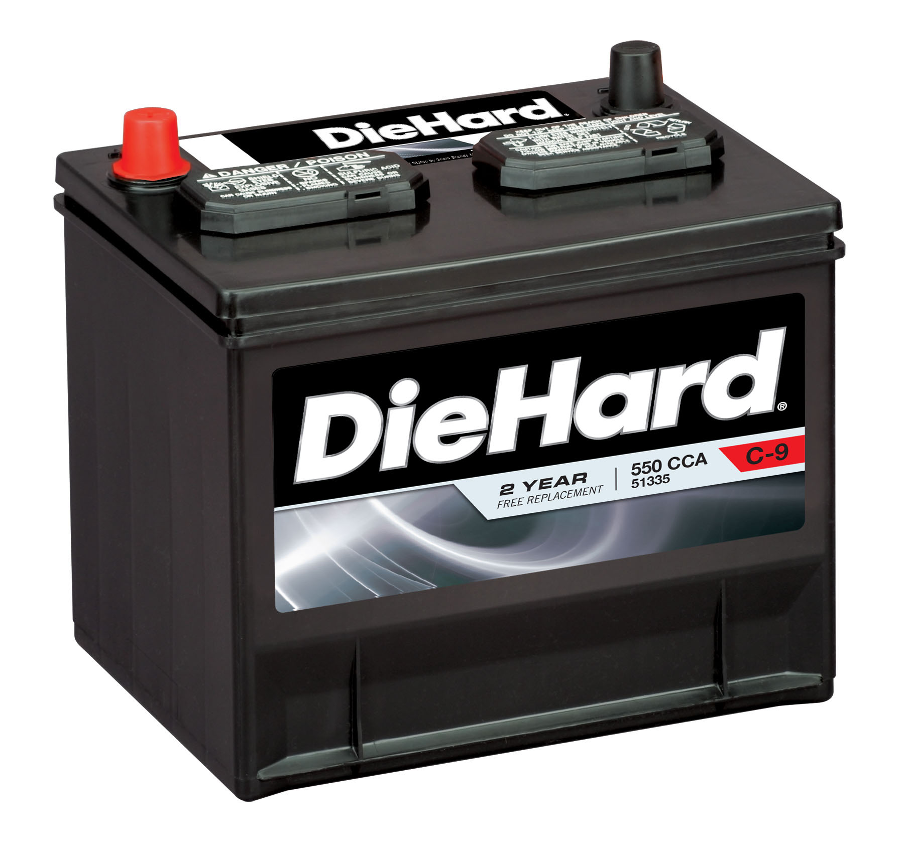 DieHard Automotive Battery 51335 - Group Size JC-35