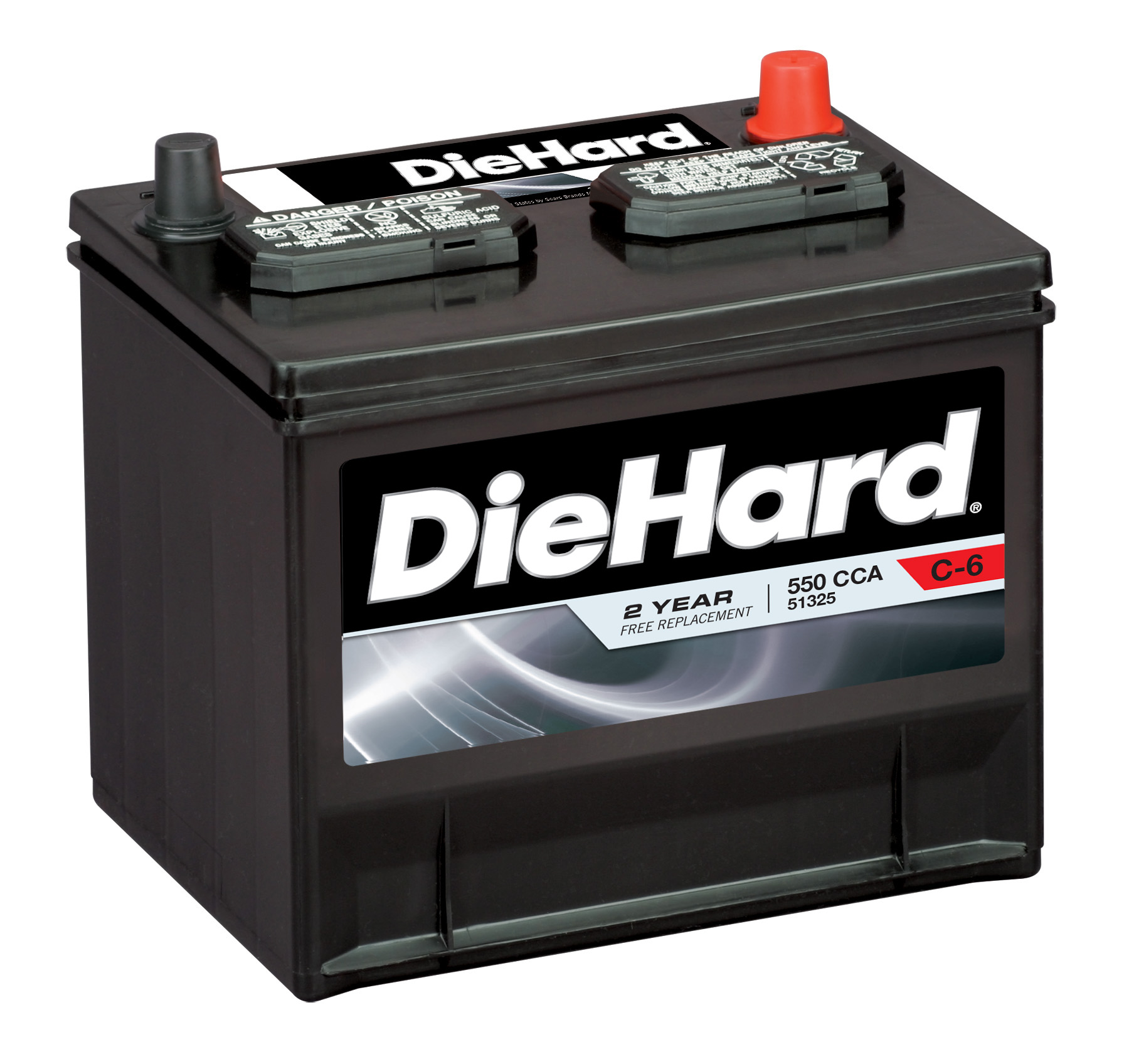 DieHard Automotive Battery - Group Size JC-25 (Price with Exchange)