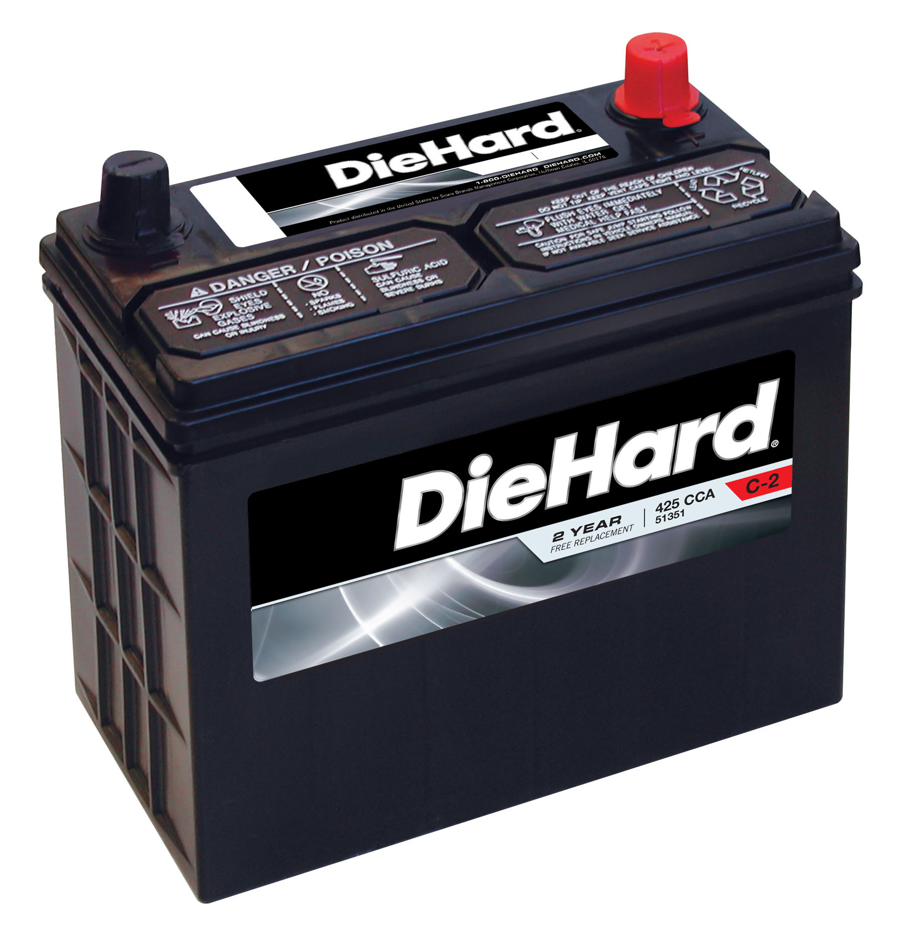 DieHard Automotive Battery - Group Size JC-51 (Price with Exchange)