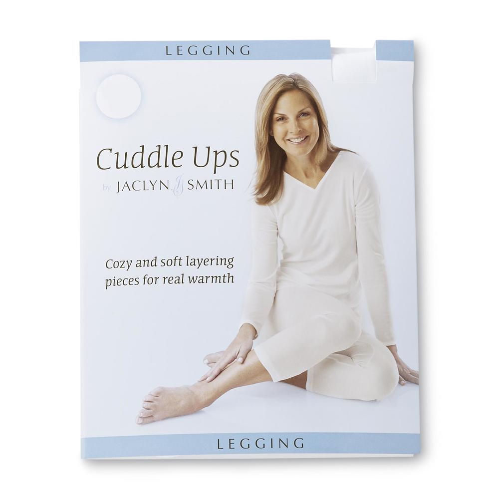 Jaclyn Smith Cuddle Ups Women’s Microfiber Stretch Legging