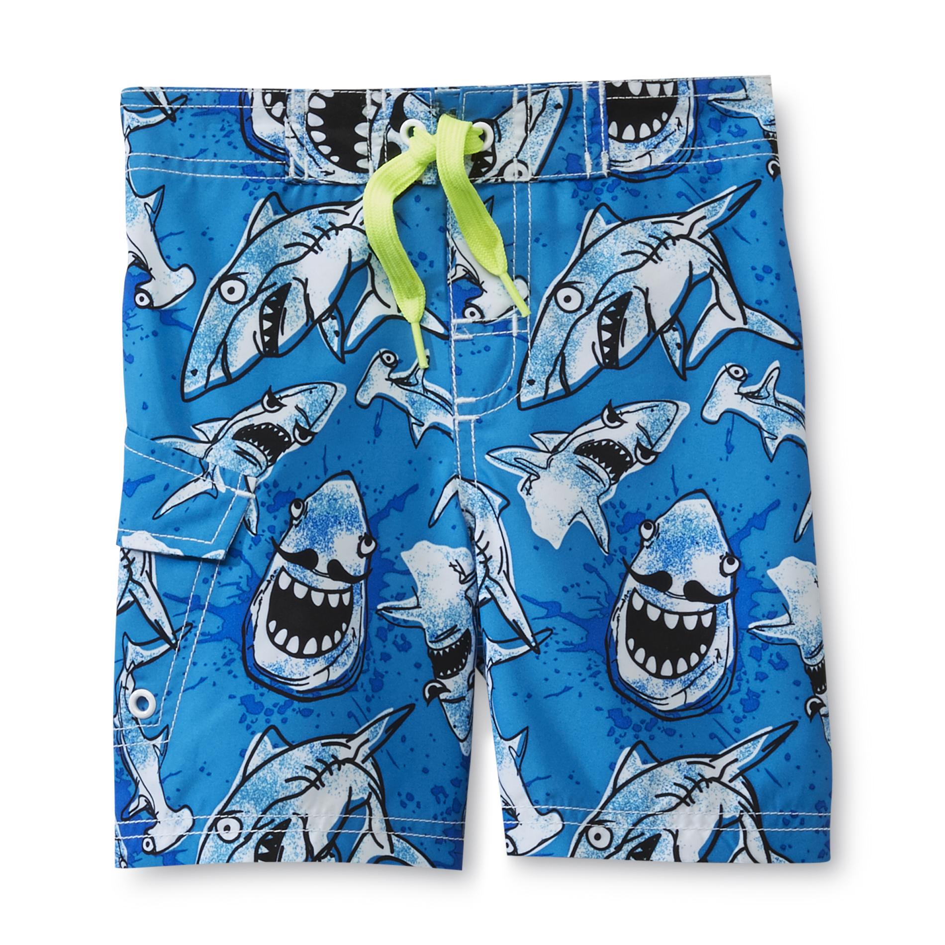 Joe Boxer Infant & Toddler Boy's Swim Trunks - Shark Print