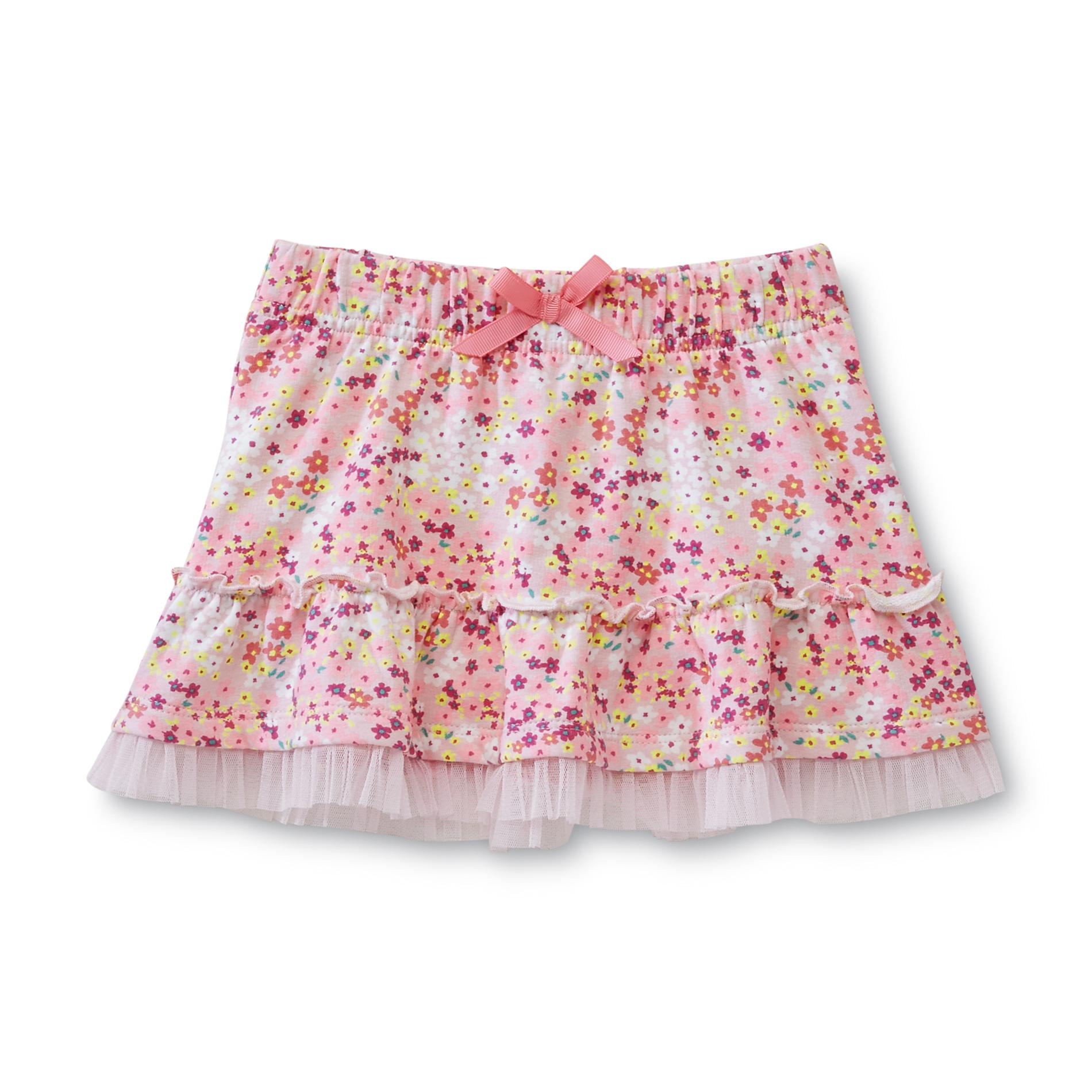 WonderKids Infant & Toddler Girl's Ruffled Hem Skirt - Floral