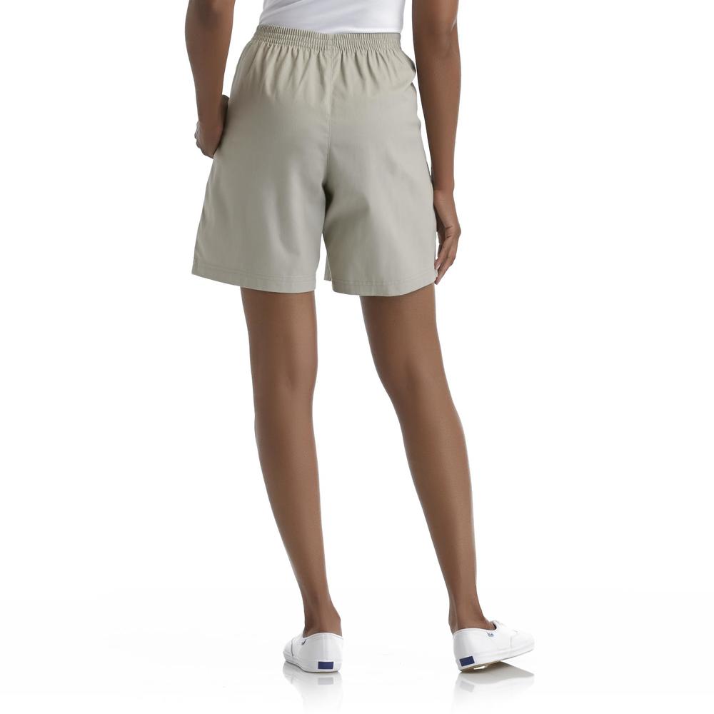 Basic Editions Women's Twill Shorts
