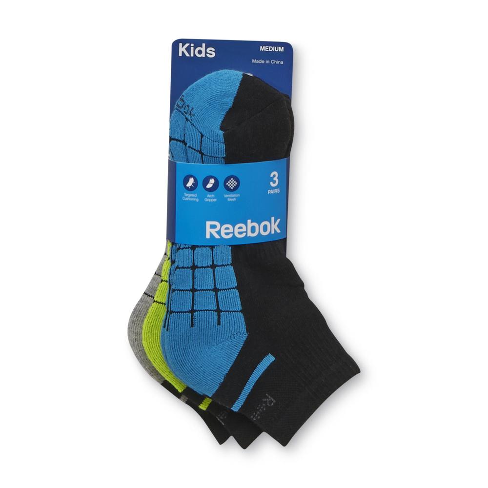Reebok Boy's 3-Pairs Athletic Socks