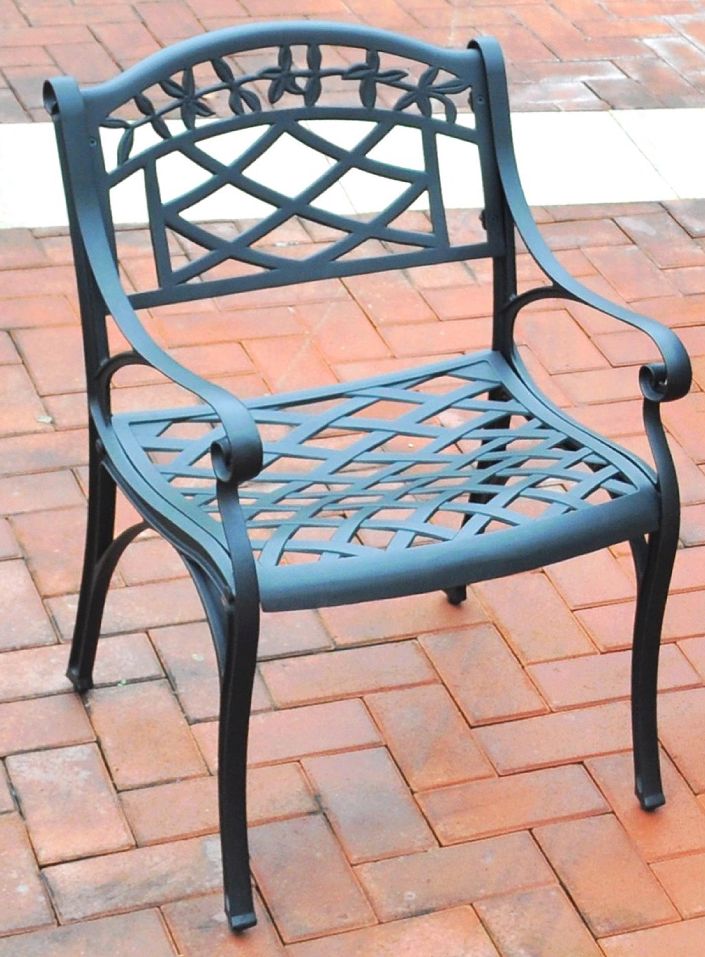 Crosley Outdoor Sedona Cast Aluminum Arm Chairs, Set of 2