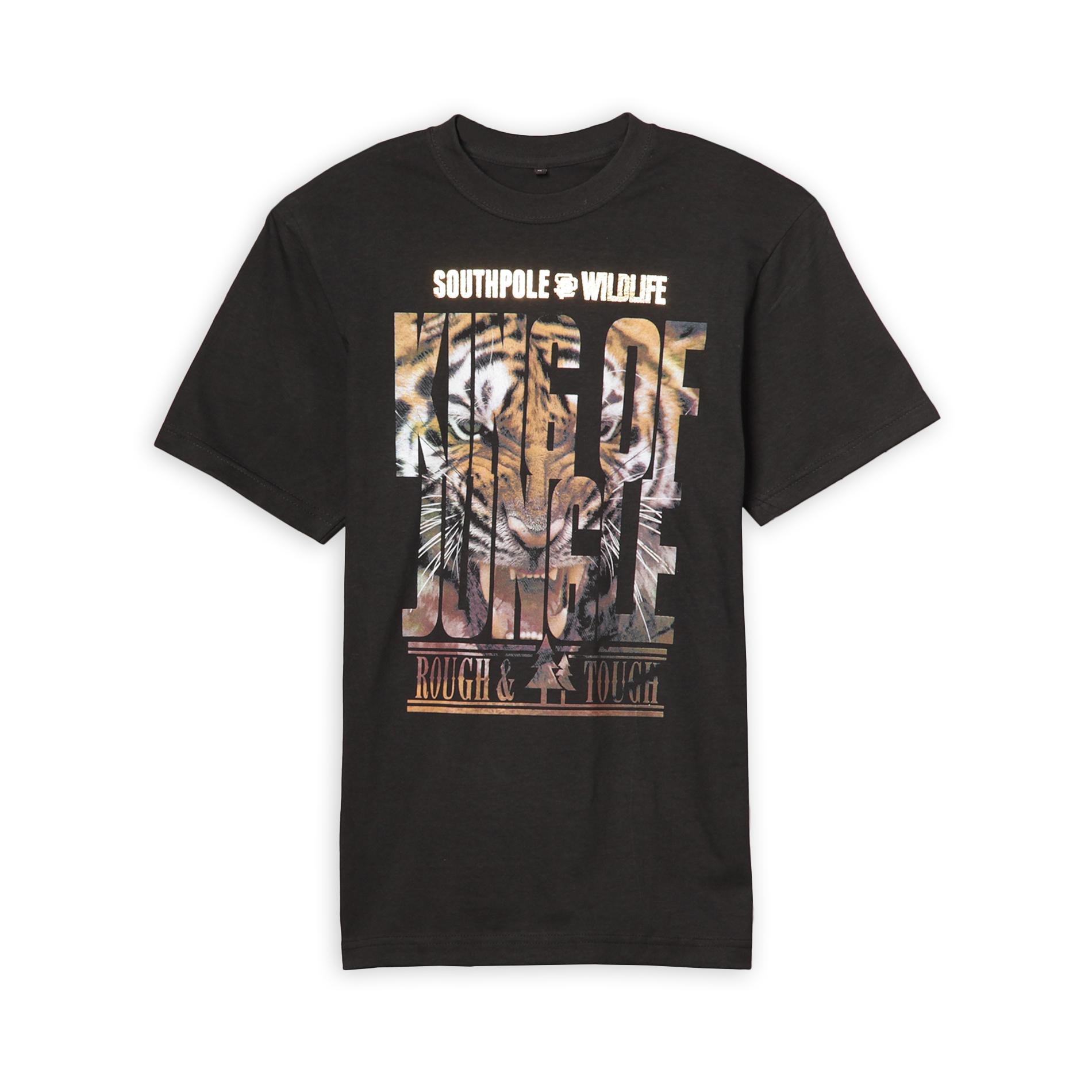 Southpole Young Men's Graphic T-Shirt - Tiger