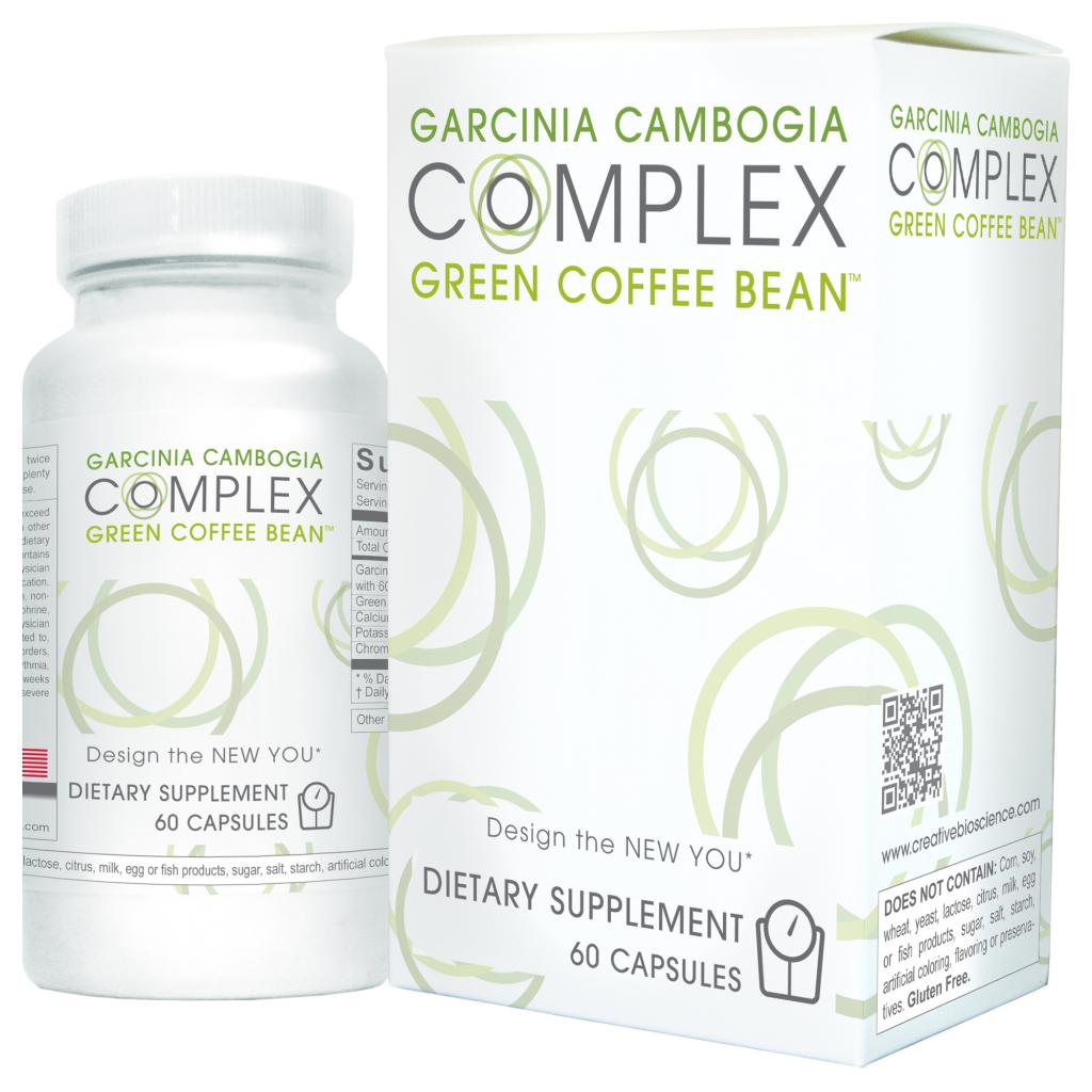 Creative Bioscience Garcinia Cambogia Green Coffee Complex  60 capsules