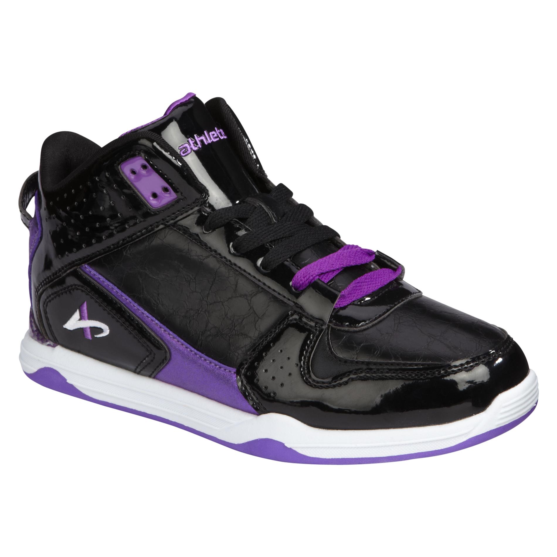 Athletech Women's Athletic Shoe Preen Hi-Top - Black/Purple
