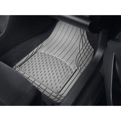 WeatherTech Trim-To-Fit Gray Thermoplastic Elastomer Auto Floor Mats 4 pk