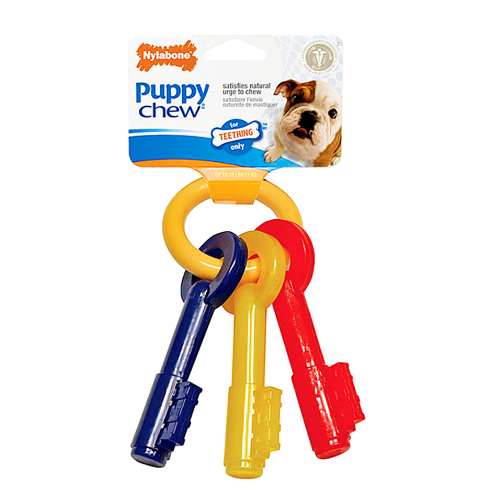 Tfh Publications Inc. (Nylabone) Nylabone Toy Puppy Key Ring Large