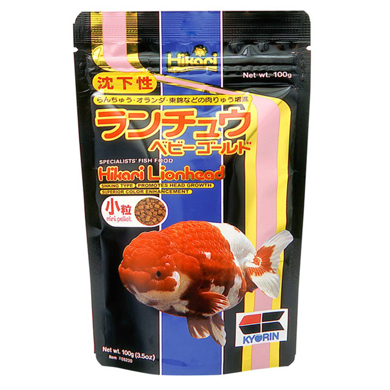 Hikari Usa Inc. Hik Food Lionhead Mini 3.5 oz.