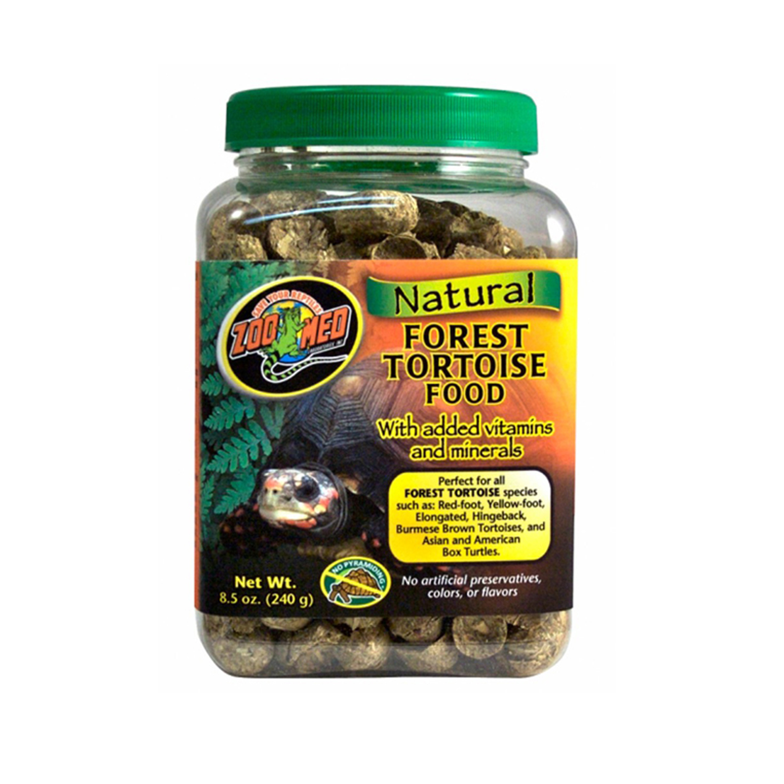 Zoo Med Laboratories ZML Food Natural Forest Tortoise 8.5 oz   Pet