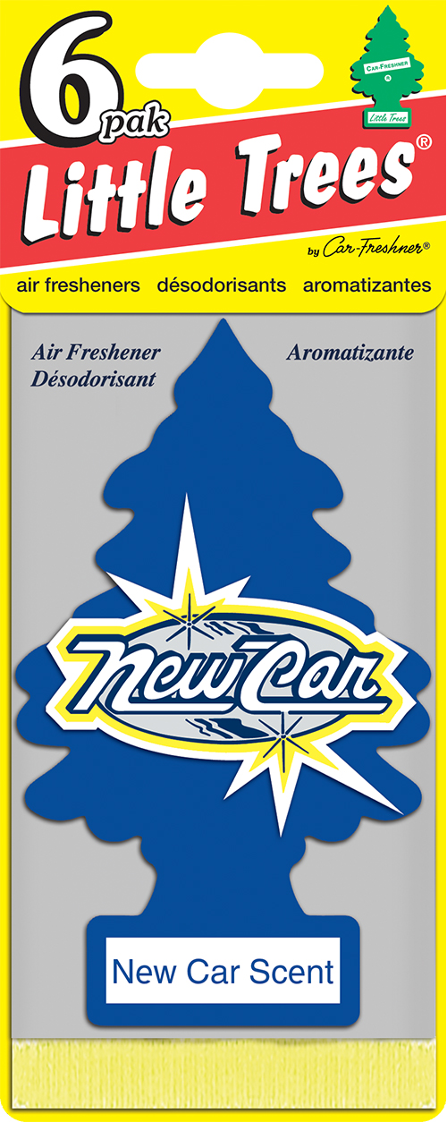 Car Freshner Car Freshener Little Tree 6 Pack-New Car Fragrance