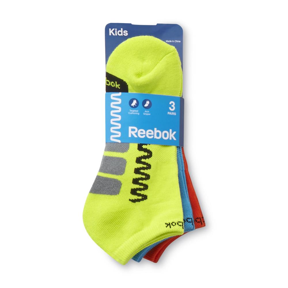 Reebok Kid's 3-Pairs Ankle Socks