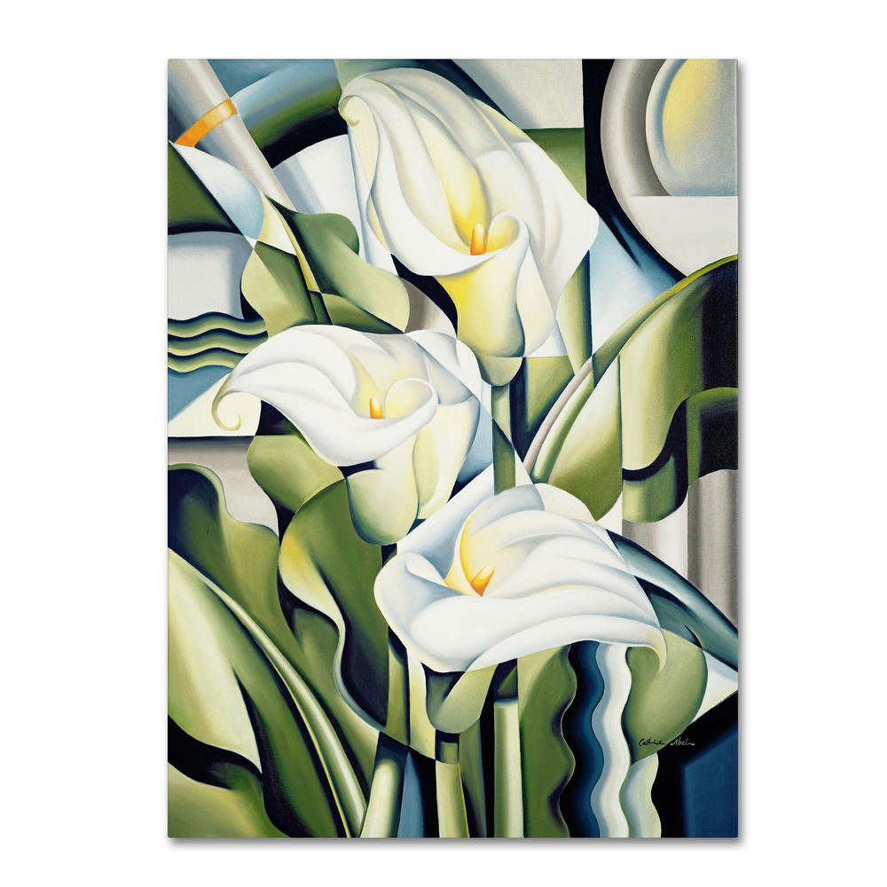 Trademark Global Catherine Abel 'Cubist Lilies' Canvas Art