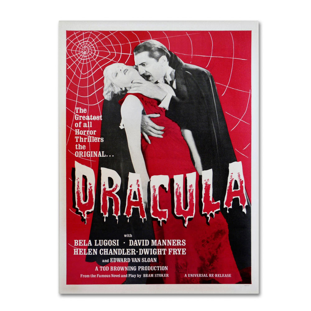 Trademark Global Vintage Apple Collection 'Dracula' Canvas Art