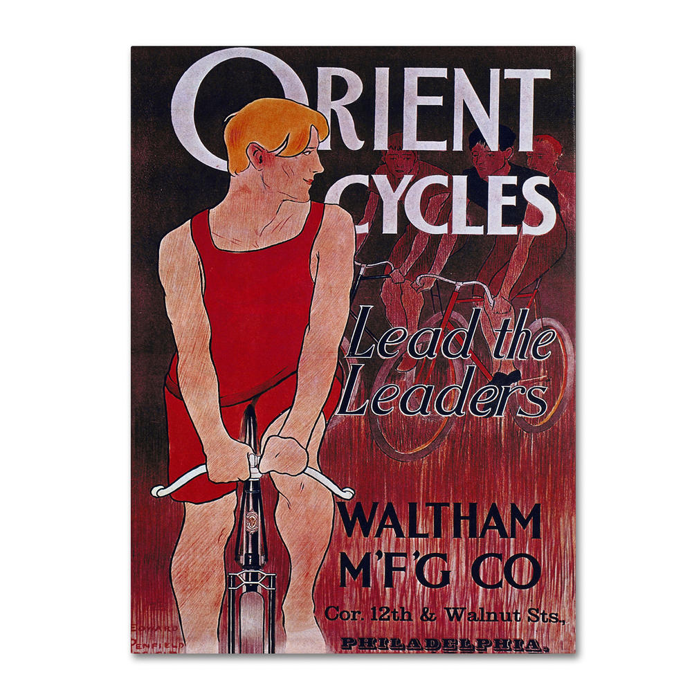 Trademark Global Vintage Apple Collection 'Bike 42' Canvas Art