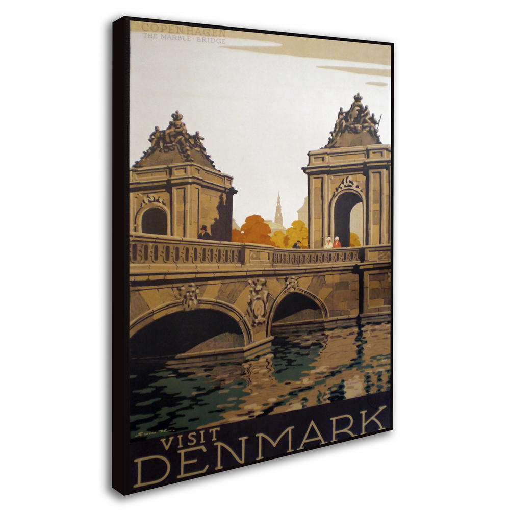 Trademark Global Vintage Apple Collection 'Denmark' Canvas Art