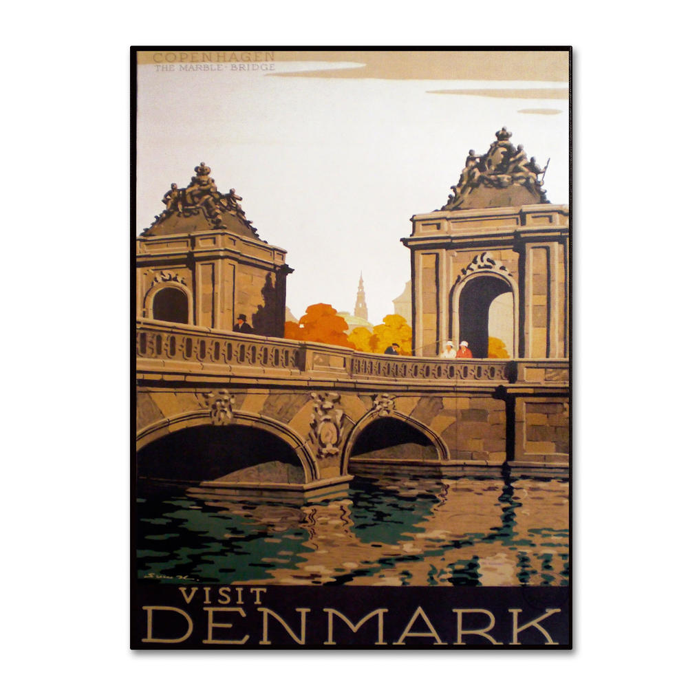 Trademark Global Vintage Apple Collection 'Denmark' Canvas Art