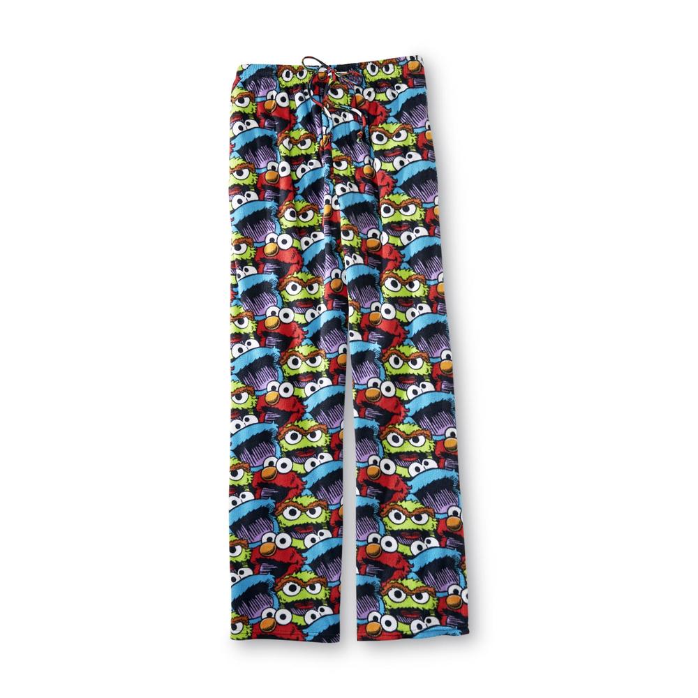 Sesame Street Men's Fleece Pajama Pants - Elmo & Friends
