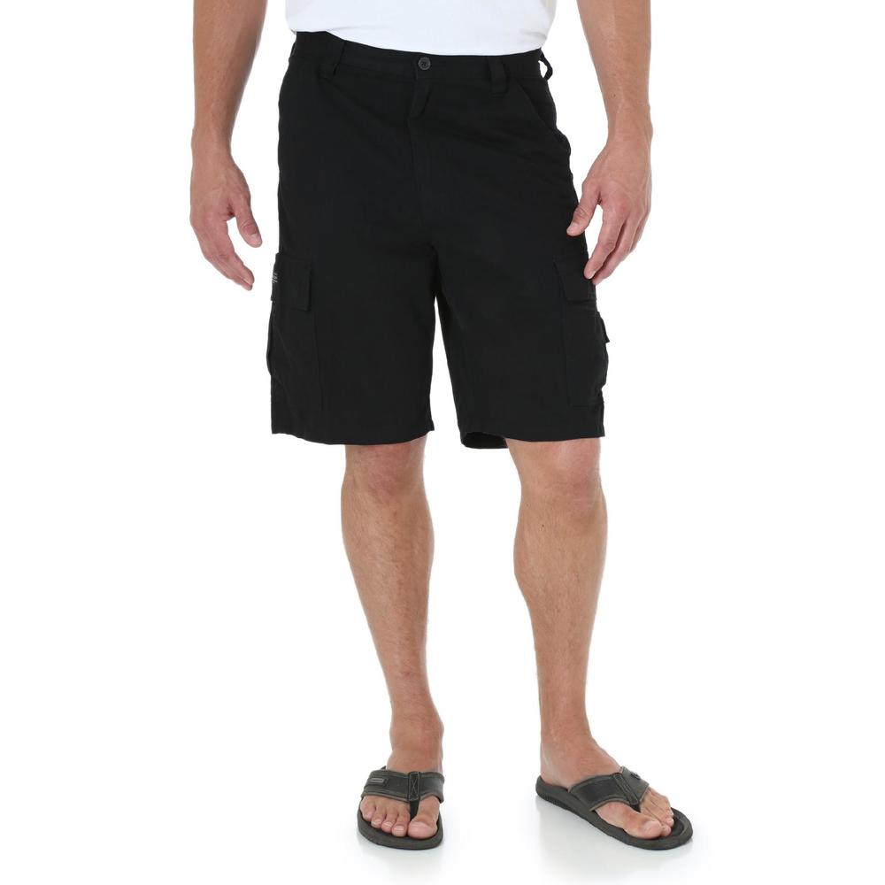 Wrangler Men's Big & Tall Twill Cargo Shorts